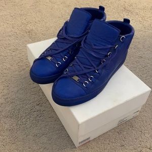 Blue balenciaga arena size 45